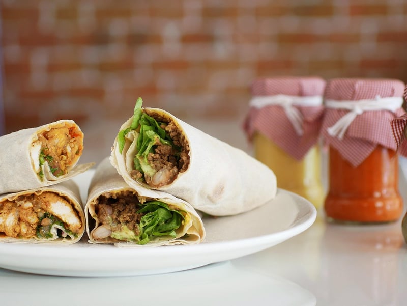Samosa Burrito